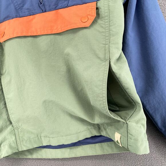 Lake Trail Pullover Outdoor Hoodie Kids S 6/7 Color Block Nylon Water Resistant - Picture 8 of 14